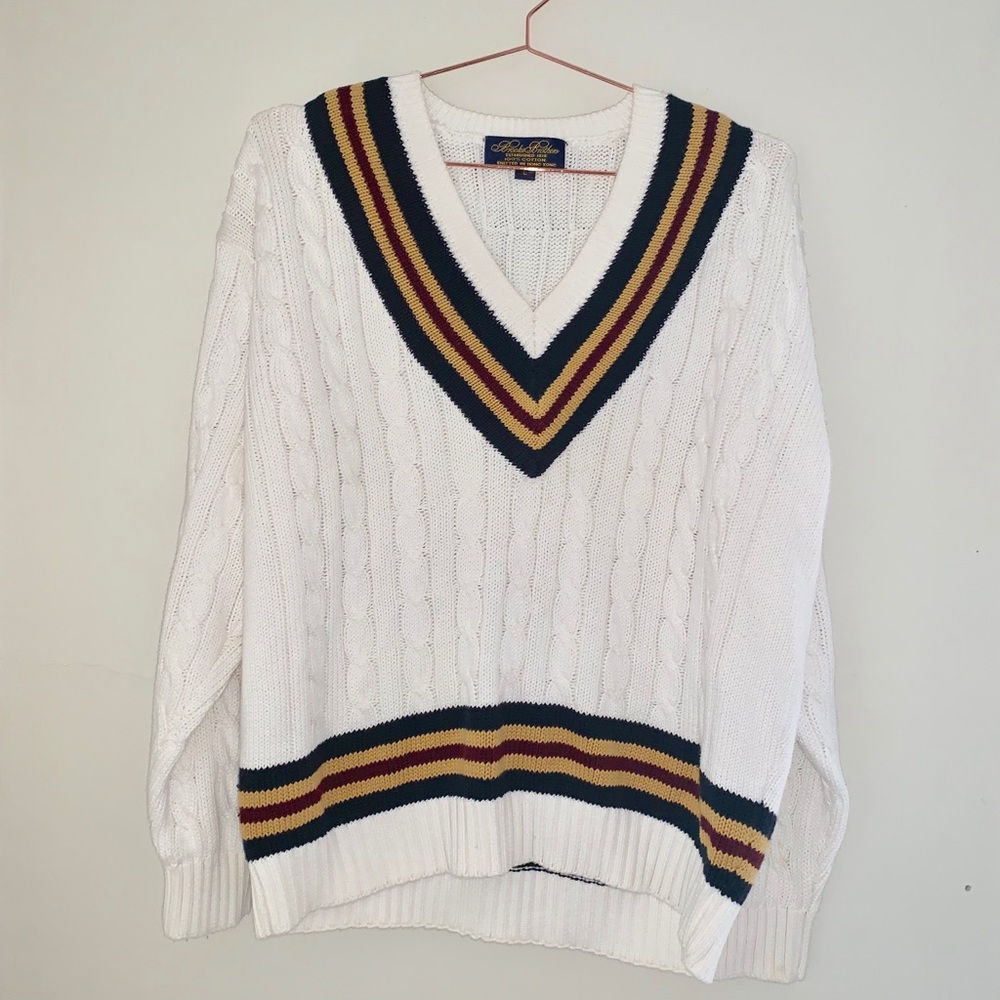 Brooks Brother Tennis Sweater